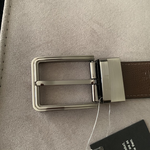 Yeti NWB Reversible Lizard/Snakeskin Leather Belt - Picture 6 of 13